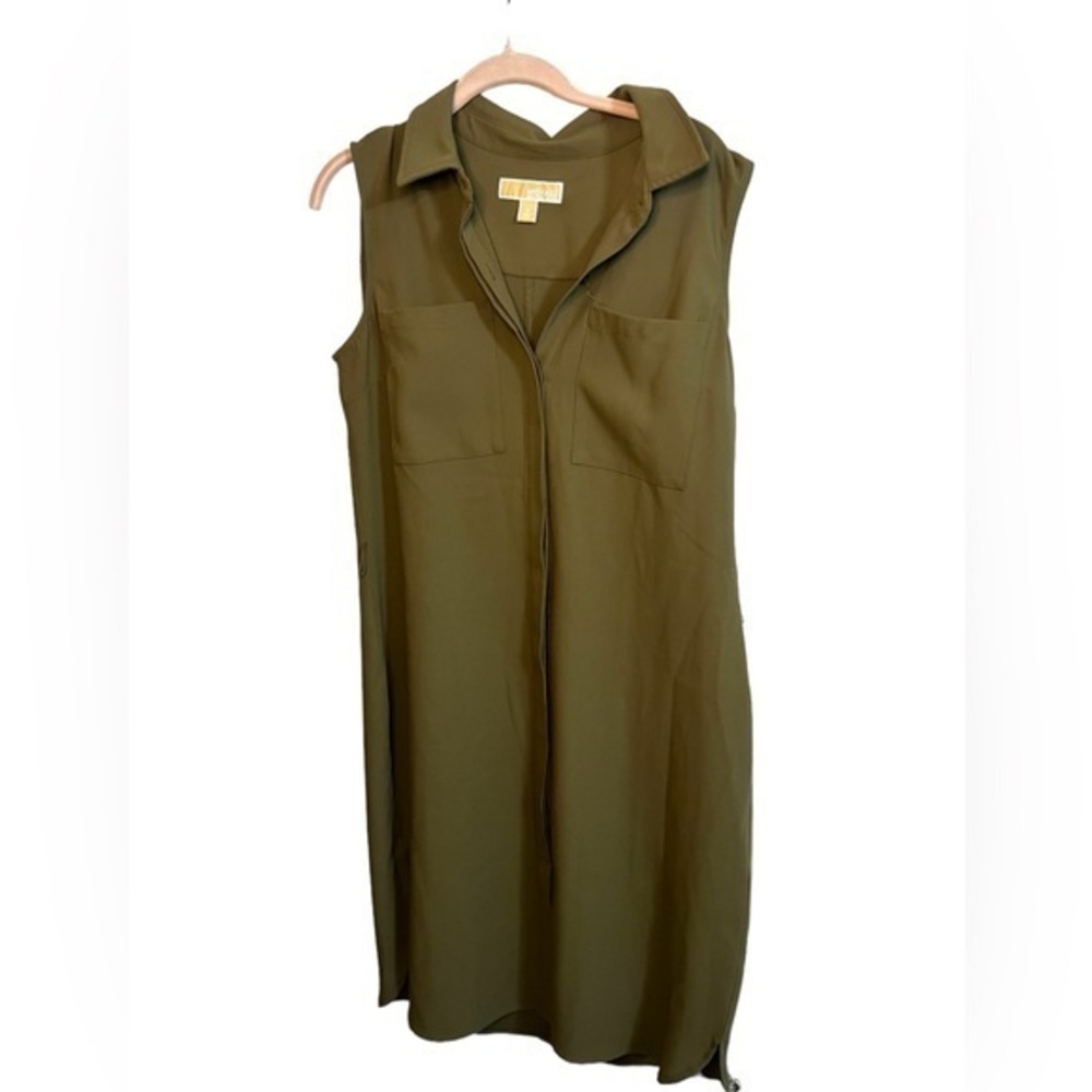 MICHAEL Michael Kors Olive Midi Dress